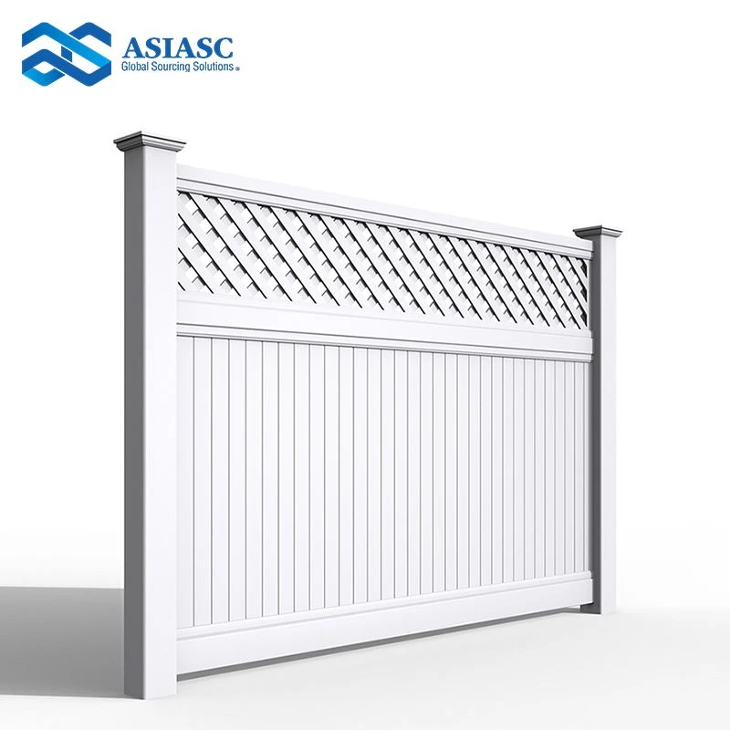 White Composite Fence