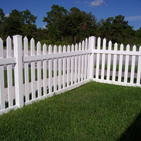 PVC Picket Fence For Garden