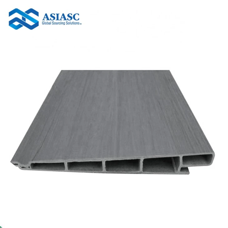 Grey PVC Hollow Wall Cladding – Modern Lightweight Exterior Panels