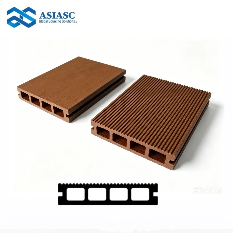 WPC Hollow Outdoor Decking1 WPC Hollow Outdoor Decking1