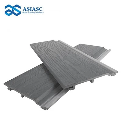 Modern Grey PVC Wall Cladding Panels For Contemporary Exterior Facade Design