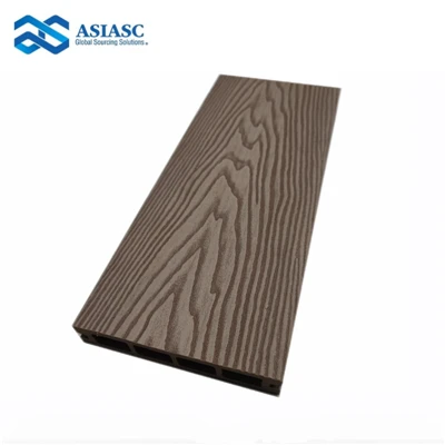 WPC Hollow Embossed Outdoor Decking