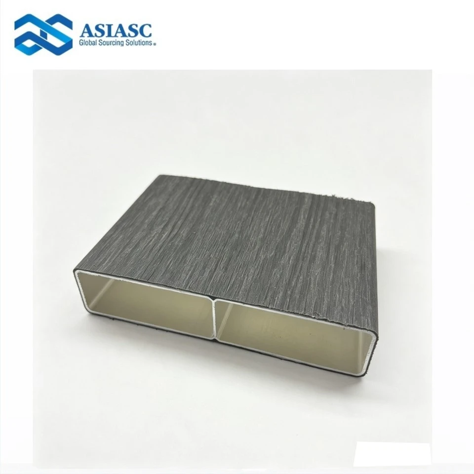 WPC Aluminum Square Composite Tube Facade Cladding factory