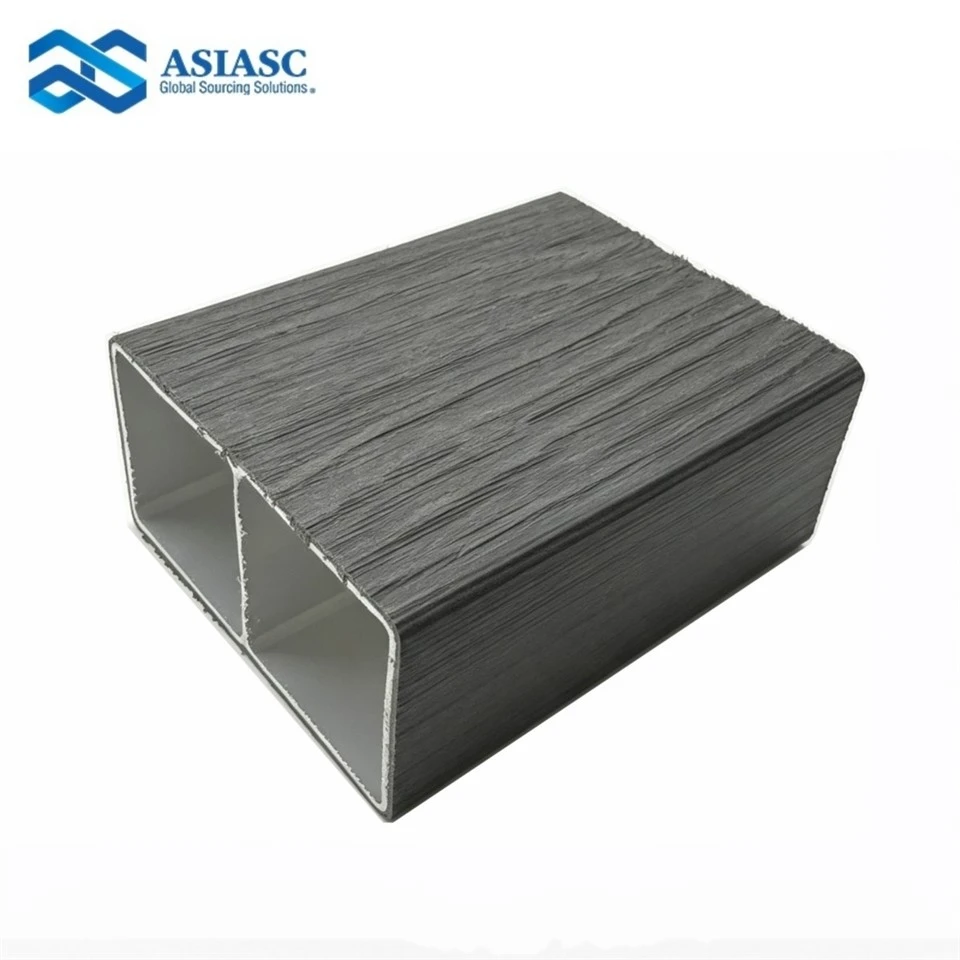 WPC Aluminum Square Composite Tube Facade Cladding suppliers